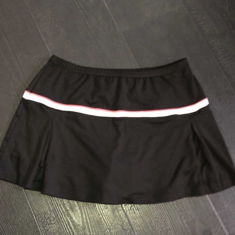 Bolle Athletic Tennis Golf Pickle‎ Ball Skort Skirt Medium Black